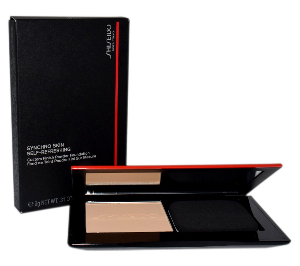 Shiseido Krem samoodświeżający Synchro Skin Custom Finish Powder Foundation) 9 g Cień 150)