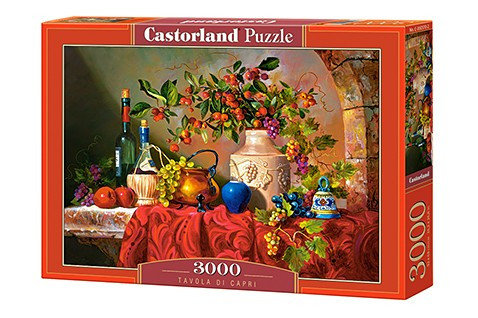 Castorland Puzzle 3000 elementów. Tavola di Capri