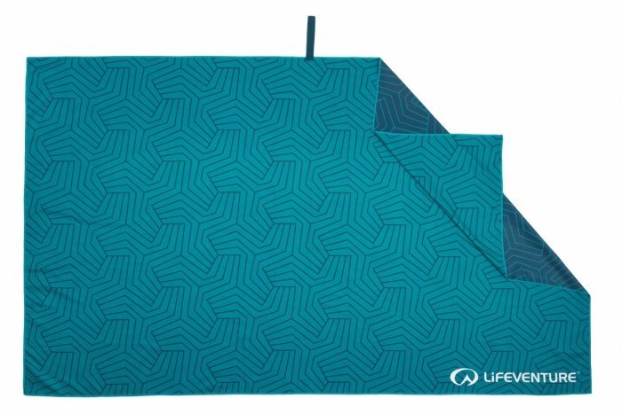 LittleLife LittleLife - Ręcznik Szybkoschnący Softfibre Recycled Lifeventure  -  Teal 150x90 cm