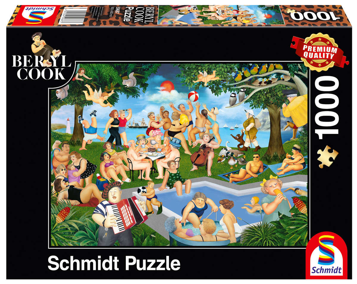 G3 Puzzle PQ 1000 Beryl Cook Letnia impreza