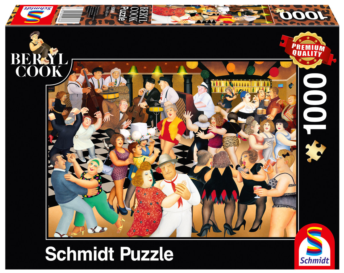 Schmidt Puzzle PQ 1000 Beryl Cook Potańcówka G3 -