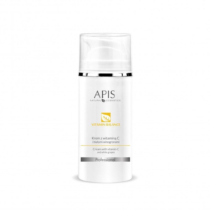 Apis Professional Krem z witaminą C i białymi winogronami - Professional Vitamin Balance Cream With Vitamin C and White Grapes