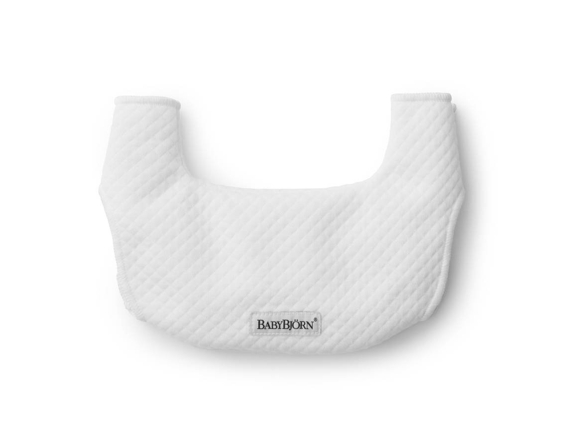 BABYBJORN BABYBJORN - śliniaczek do nosidełka Harmony, biały scandinavian-baby-9540-0