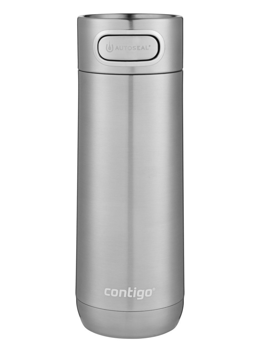 Kubek termiczny Contigo Luxe Autoseal 470ml - Stainless Steel - Srebrny