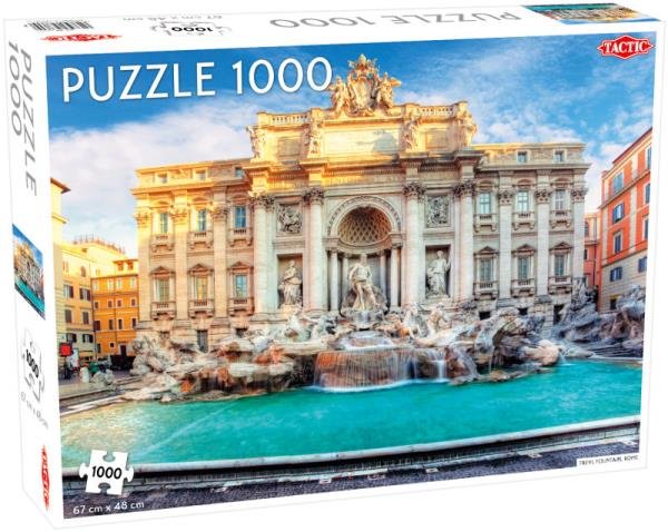 Tactic Puzzle 1000 Fontanna di Trevi - Rzym