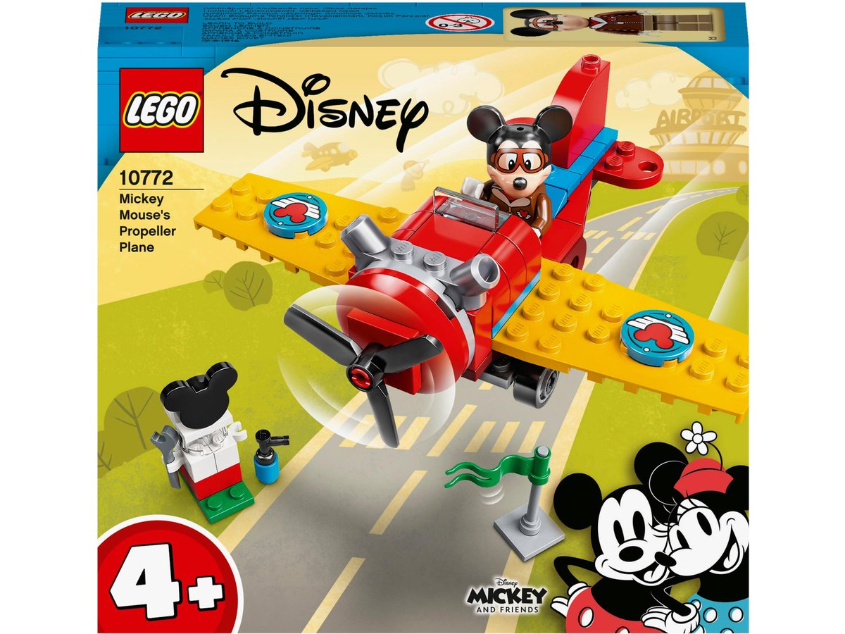 LEGO Mickey and Friends Samolot śmigłowy Myszki Miki 10772