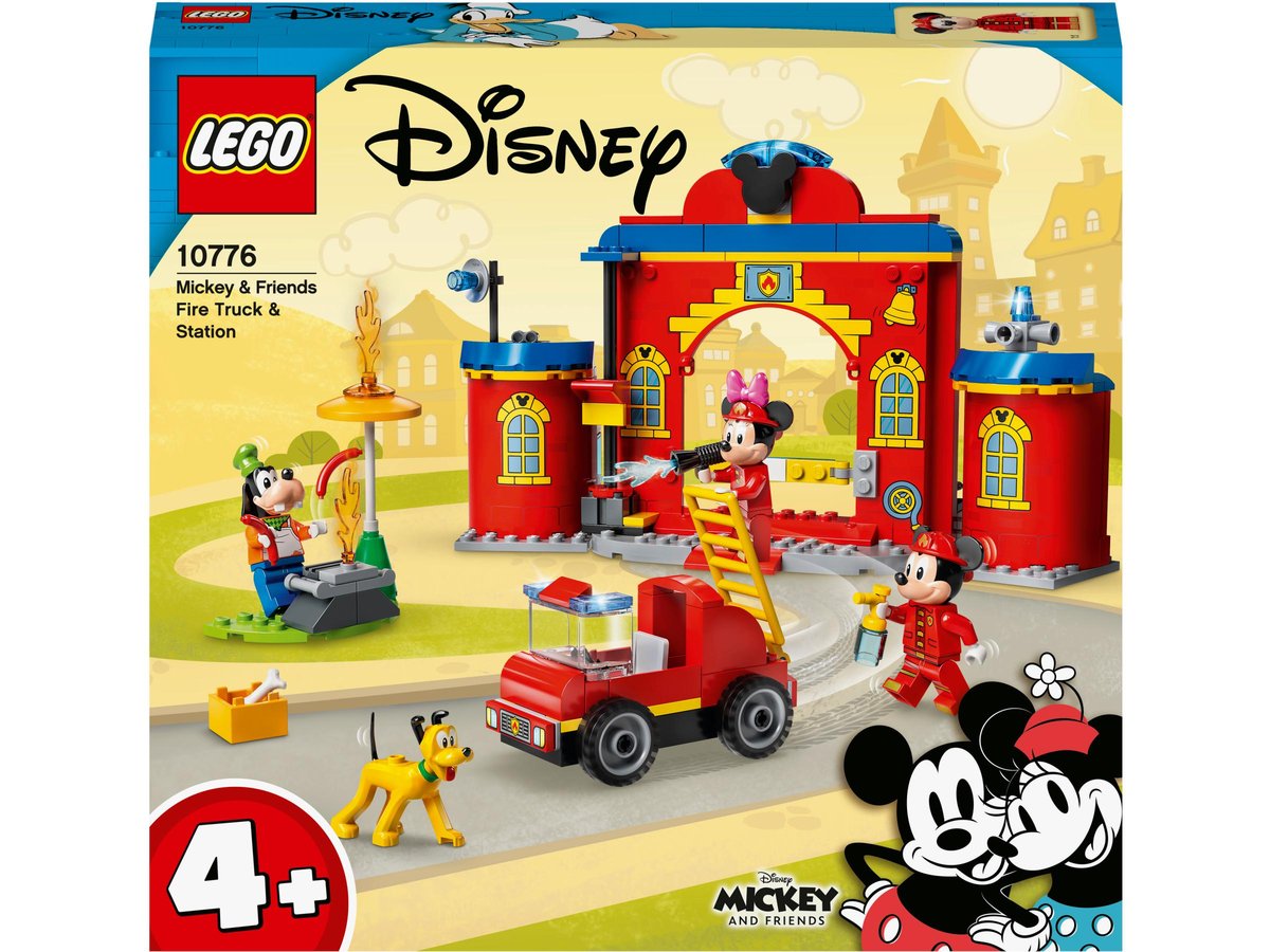 LEGO Mickey and Friends Remiza i wóz strażacki Myszki Miki i przyjaciół 10776
