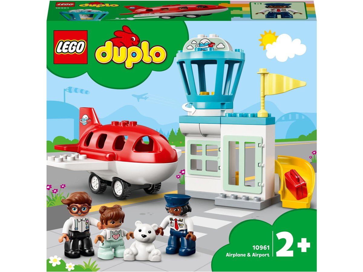 LEGO DUPLO Samolot i lotnisko 10961