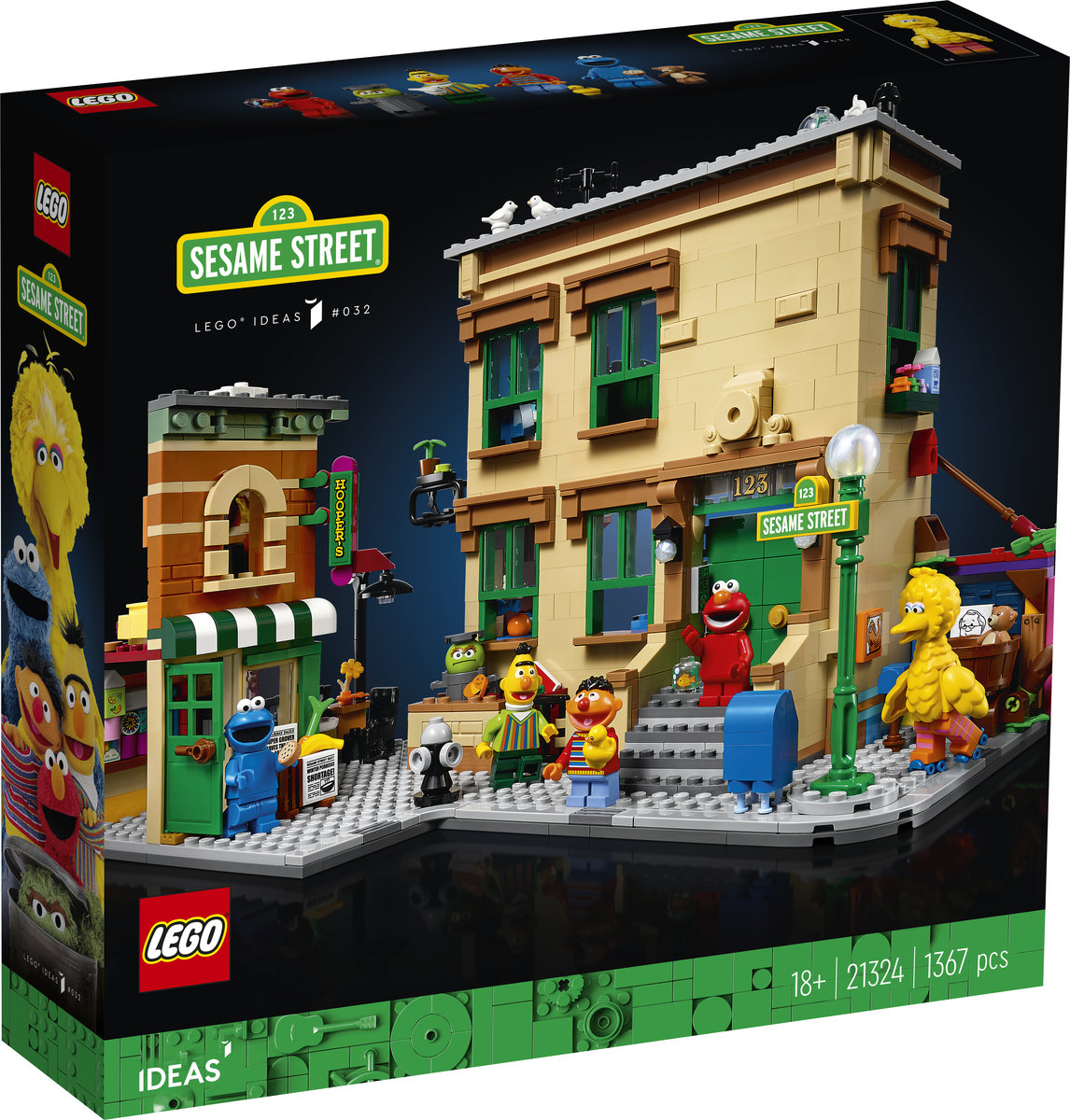 LEGO Ideas 123 Sesame Street 21324