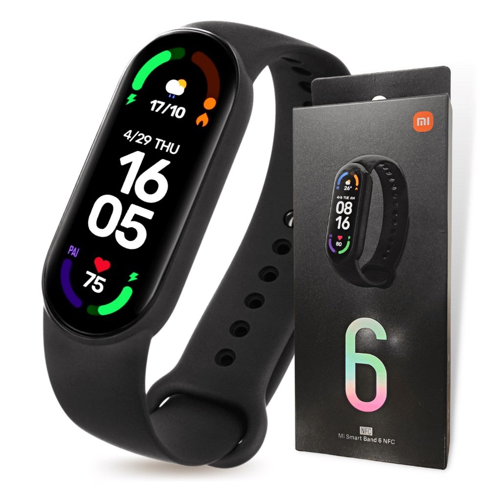 Xiaomi Mi Band 6 NFC Czarny