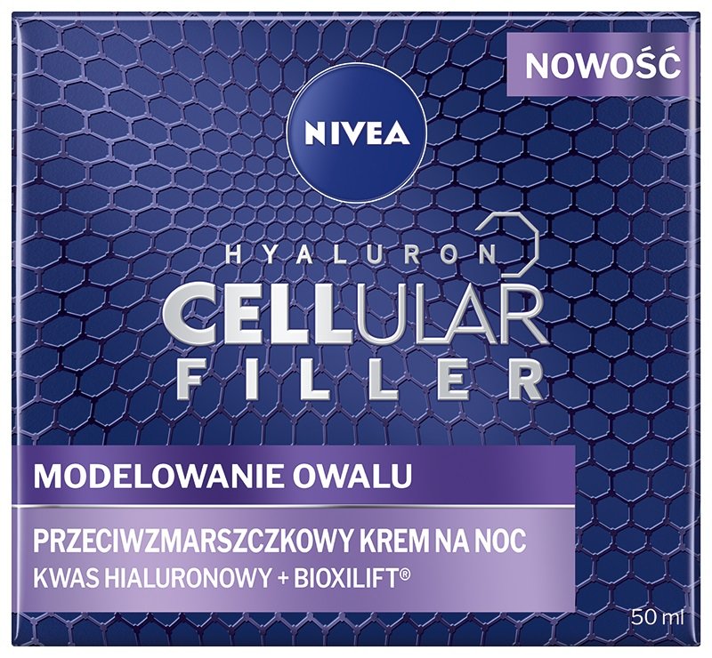 Nivea Cellular Filler Krem Na Noc Modelowanie