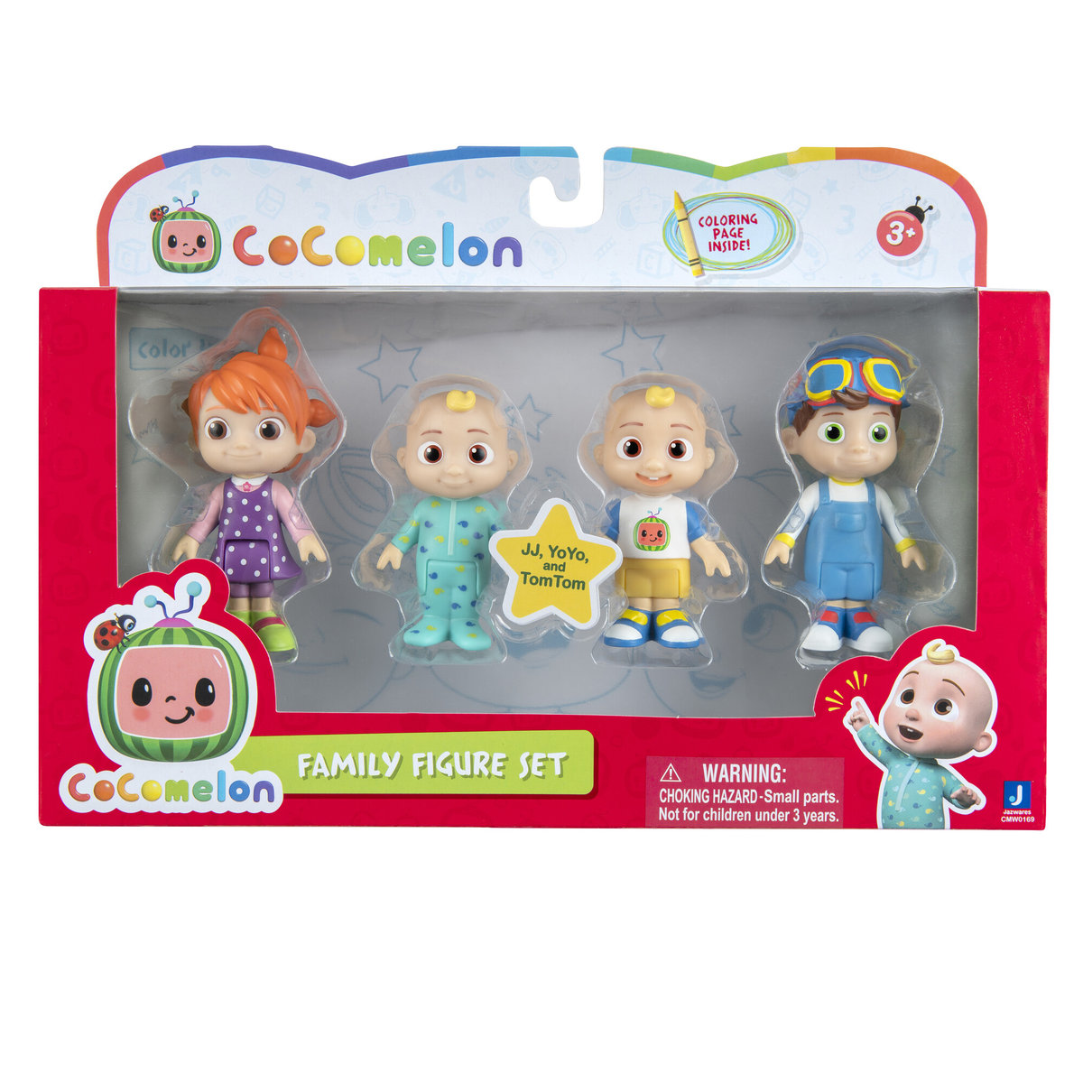 Jazwares Figurka CoComelon Rodzina 4-pak CMW0169 460156