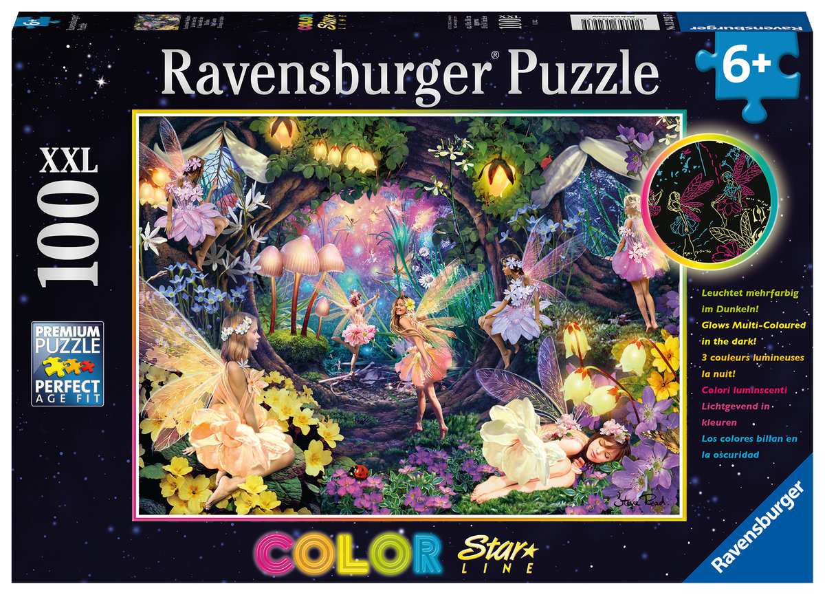 Puzzle XXL 100 Ogród wróżek - Ravensburger