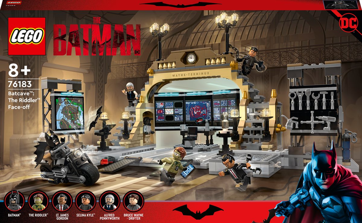 LEGO Marvel Super Heroes Jaskinia Batmana: pojedynek z Człowiekiem-Zagadką 76183