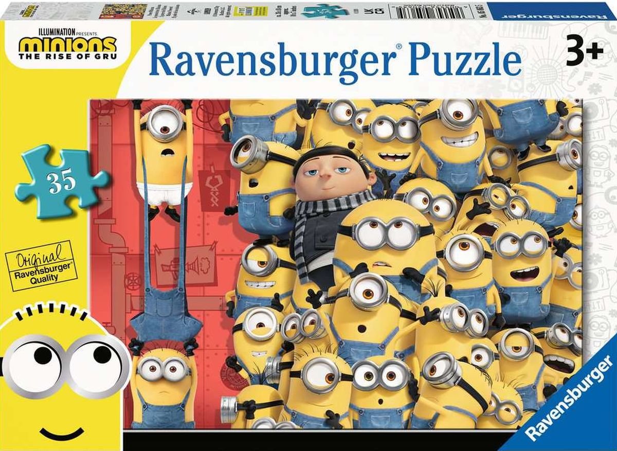 Ravensburger Puzzle 35 Minionki 2 -