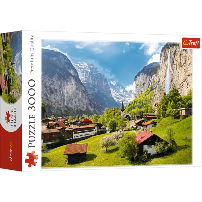 Puzzle 3000el Lauterbrunnen, Szwajcaria 33076