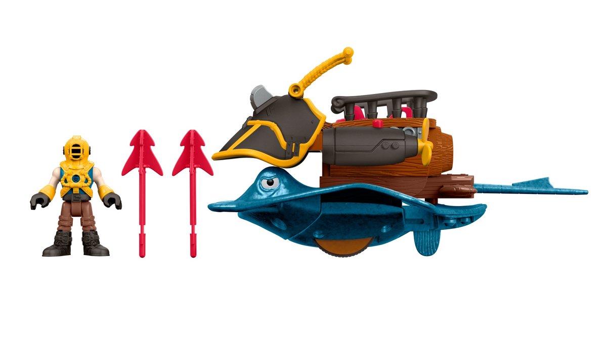 Mattel IMX Piracki zestaw Statek Kapitana Nemo