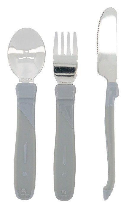 Twistshake sztućce białe