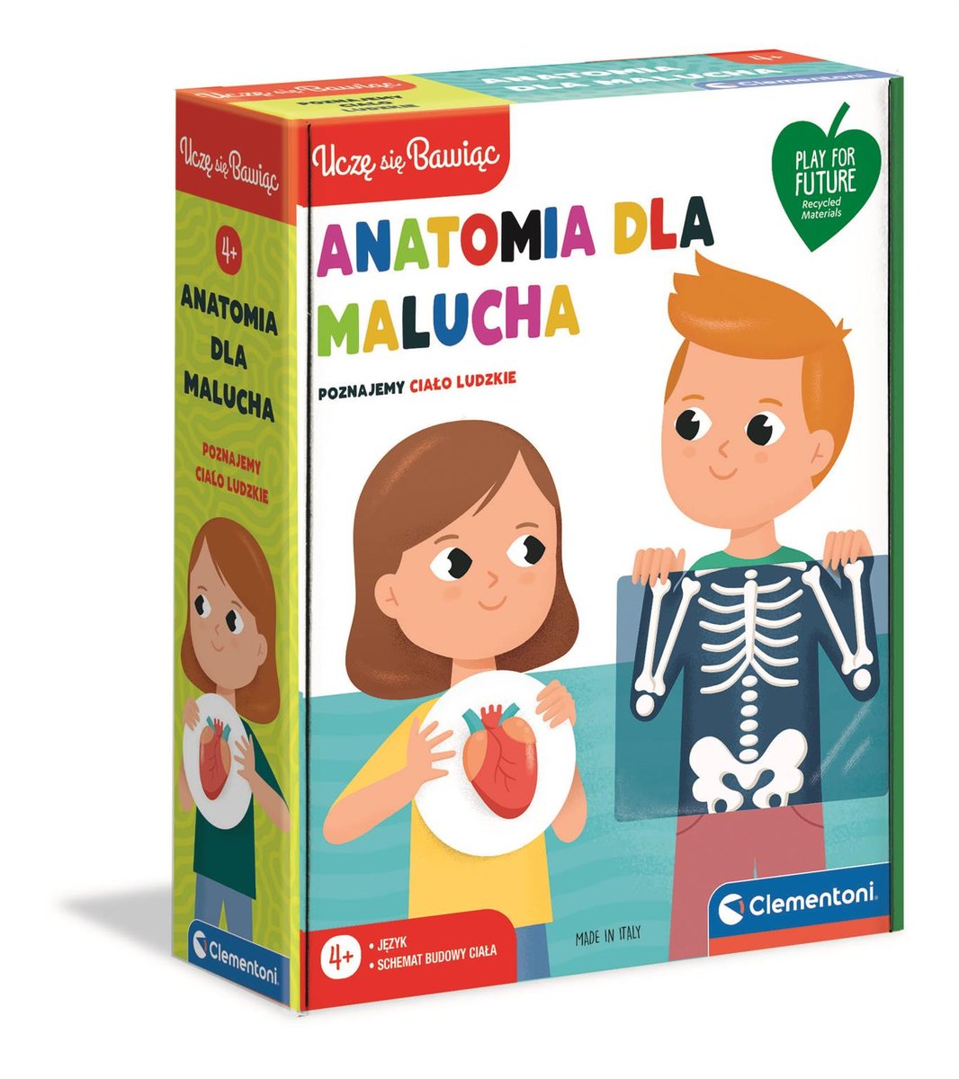 Clementoni Na zewnątrz i wewnątrz. Io fuori, io dentro Play for future 50694