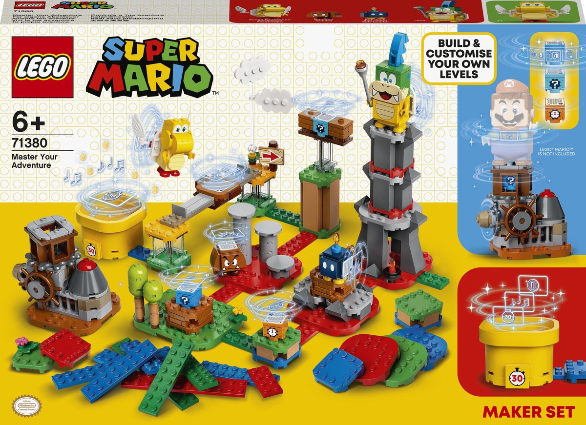 LEGO Super Mario Mistrzowskie przygody zestaw twórcy 71380