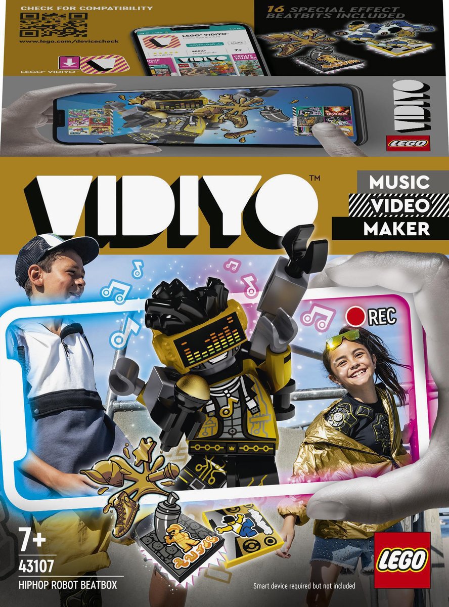 LEGO Vidiyo HipHop Robot BeatBox 43107