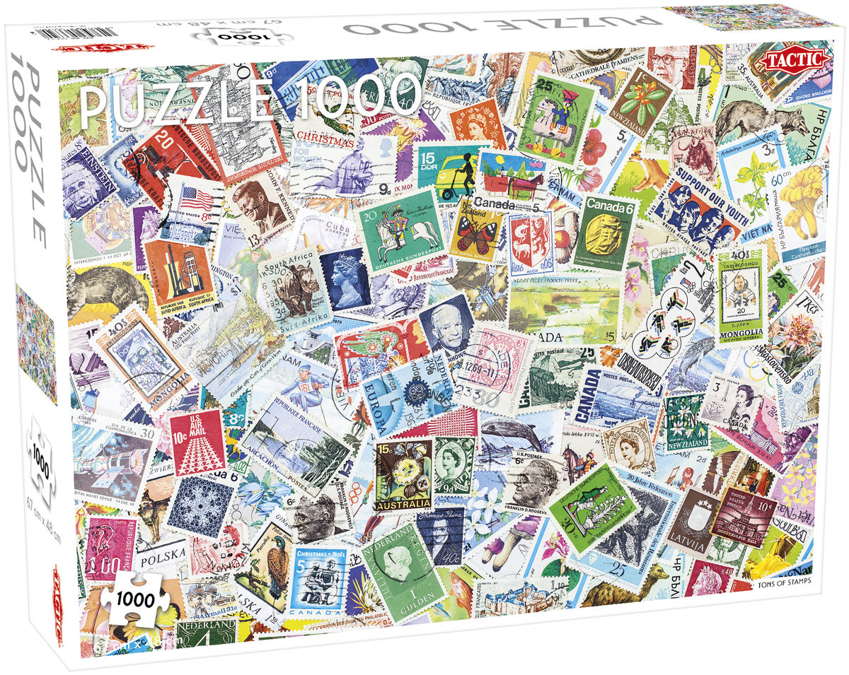 Tactic Puzzle 1000 Tons of Stamps