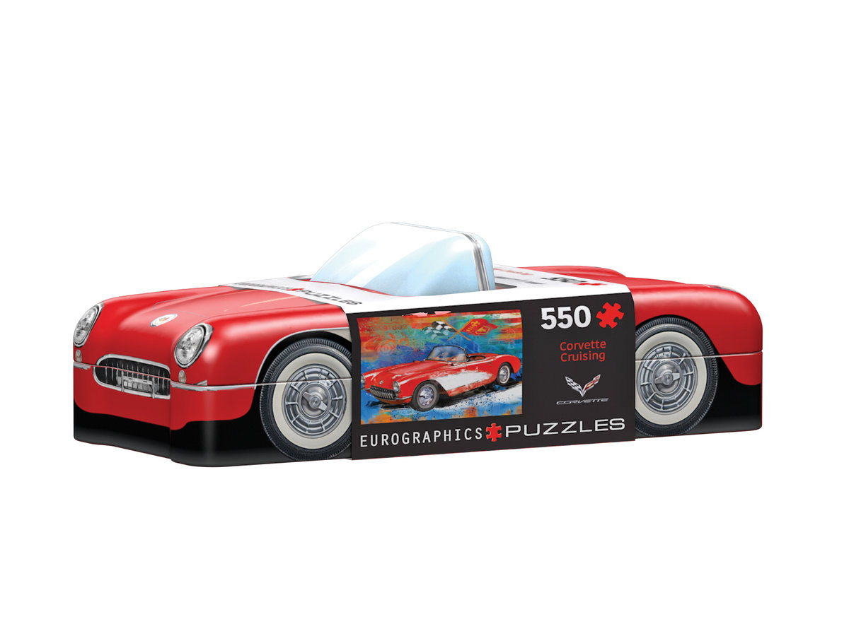 Puzzle 550 el. Corvette Cruising Tin 8551-5599 Eurographics