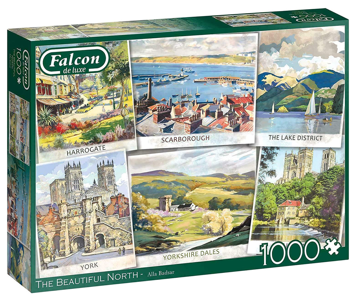 Falcon Puzzle 1000 Piękna północ G3