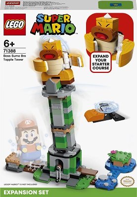 LEGO Super Mario Boss Sumo Bro i przewracana wieża zestaw dodatkowy 71388
