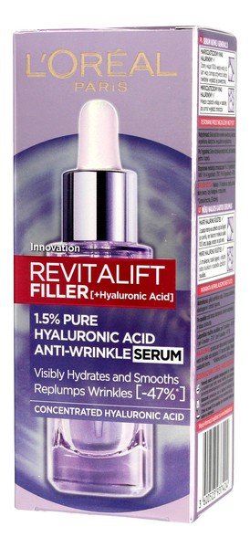 L''oreal L''Oréal - REVITALIFT FILLER [HA] - Przeciwzmarszczkowe serum z czystym kwasem hialuronowym 1,5% - 30 ml