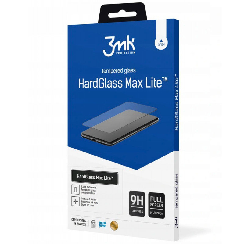 3mk HardGlass Max Lite Huawei P30 czarny