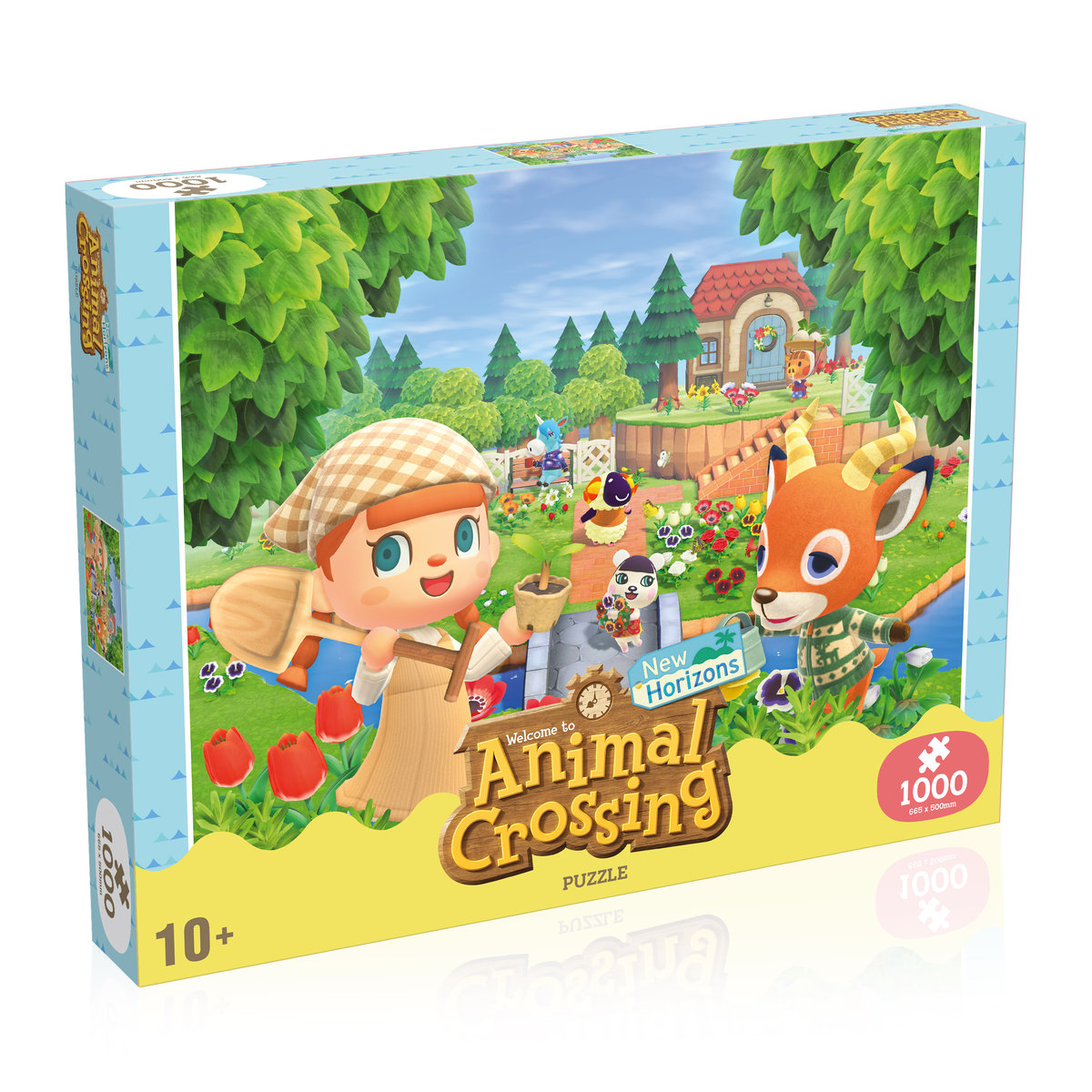 Puzzle Animal Crossing 500 el. + 1000 el. Zestaw!