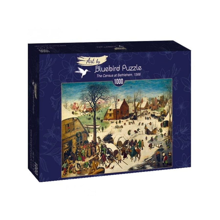 Bluebird Puzzle 1000 elementów. Spis ludności w Betlejem, Brughel