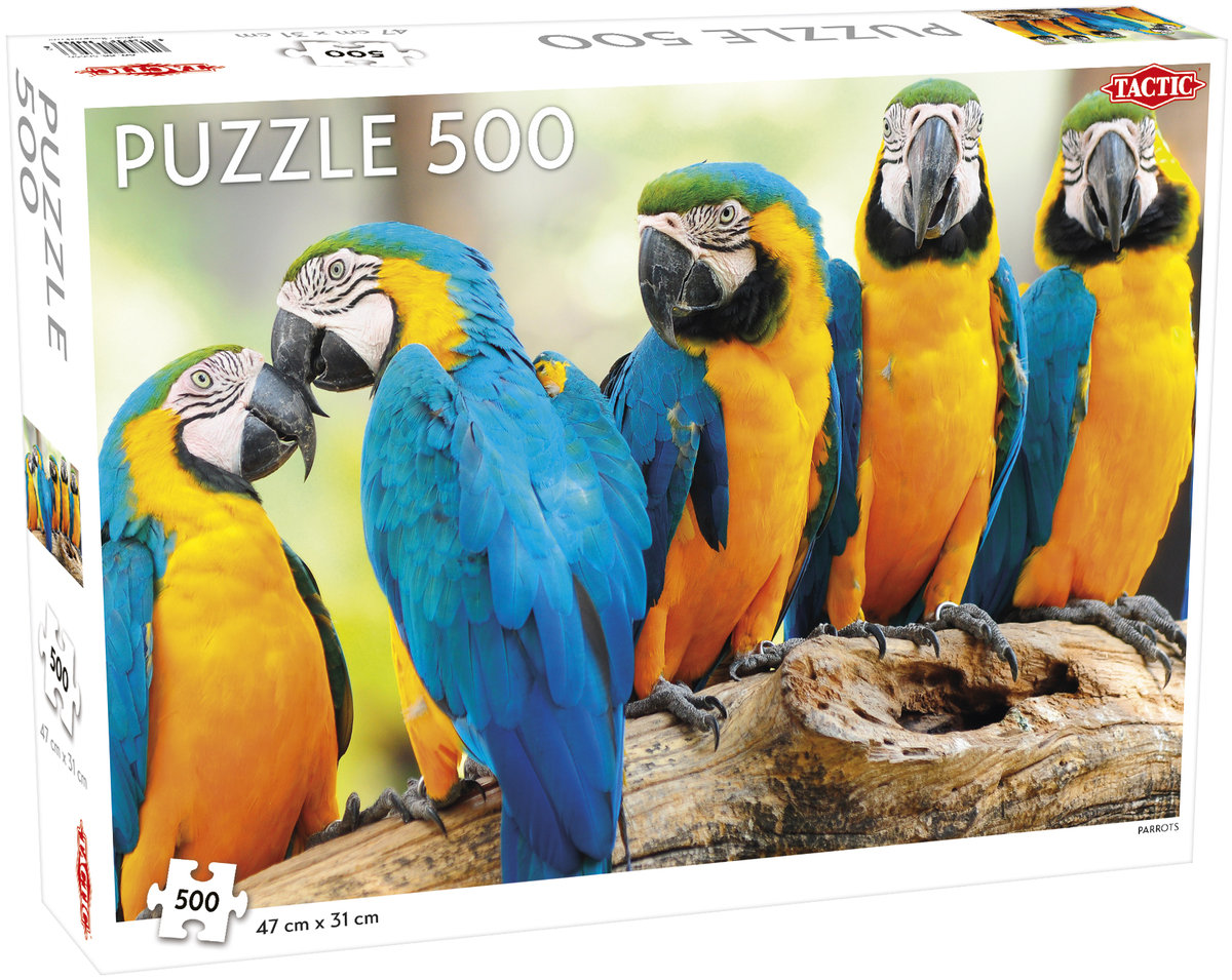 Tactic Puzzle Parrots 500 -