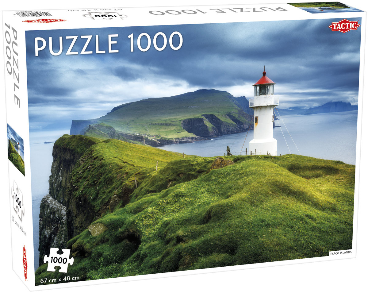 Tactic Puzzle 1000 elementów. Wyspy Owcze