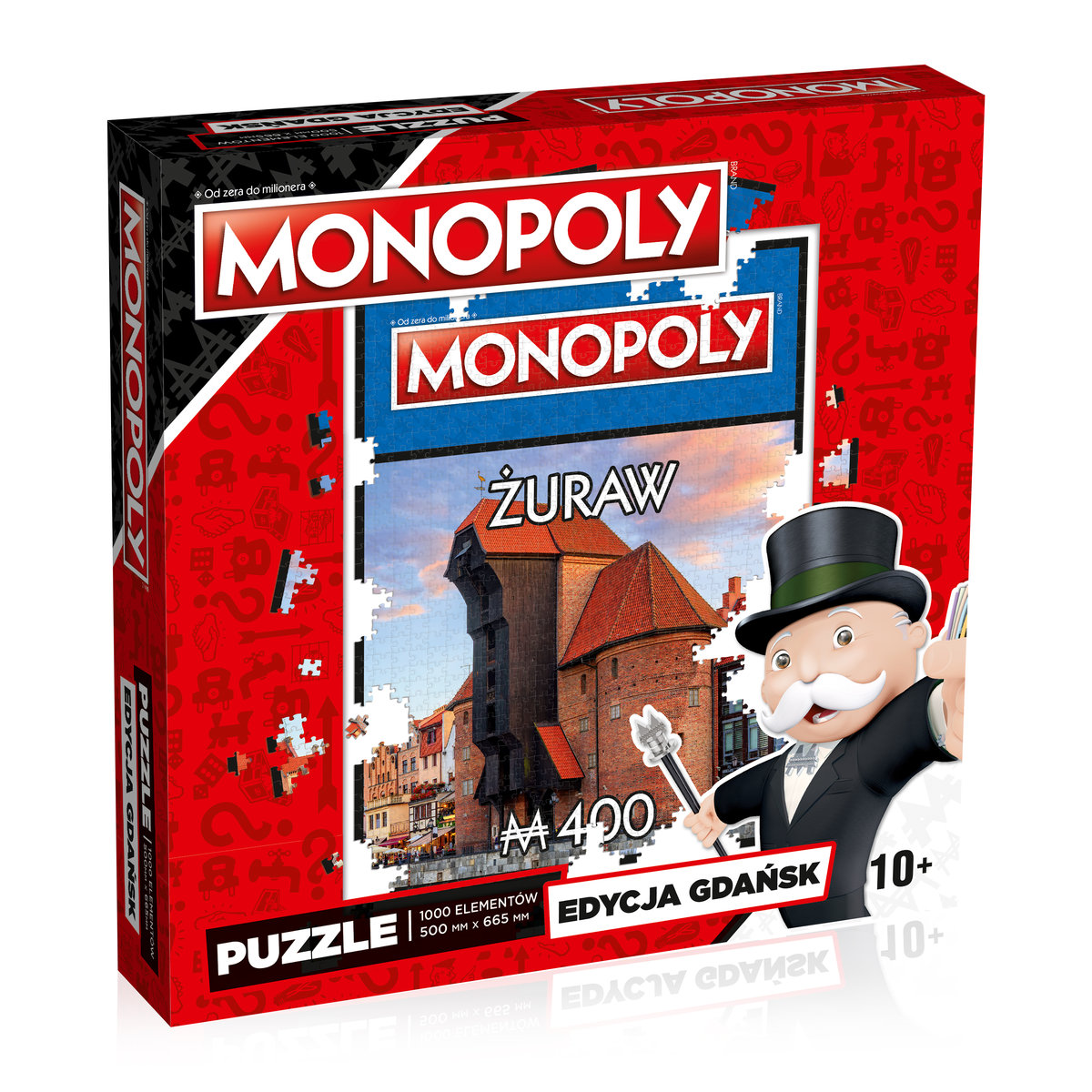 Puzzle 1000 Monopoly Gdańsk Żuraw