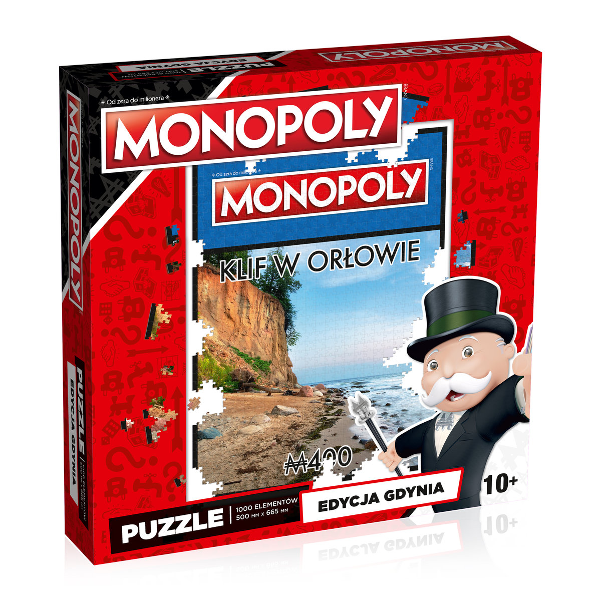 Puzzle 1000 Monopoly Gdynia Klif Orłowo