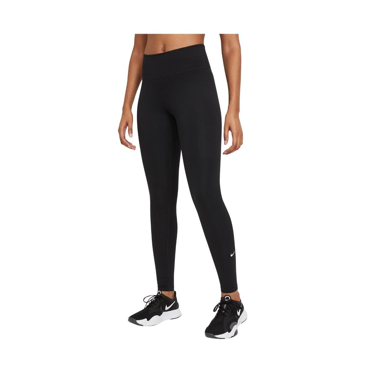 Nike Legginsy schwarz