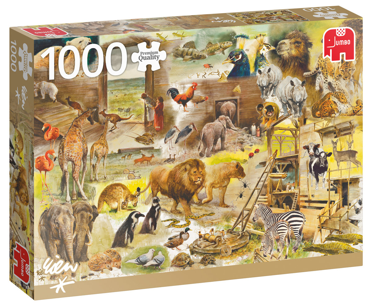 G3 Puzzle 1000 PC Rien Poortvliet Arka Noego