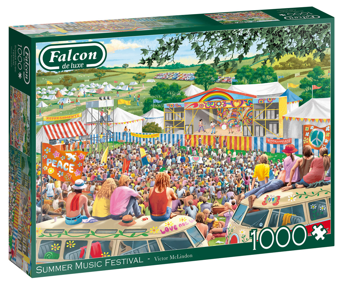 Falcon Puzzle 1000 Letni festiwal muzyczny G3