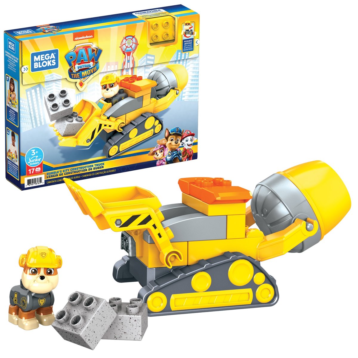 Mega Bloks zestaw Psi Patrol Spycharka Rubblea # z wartością produktów powyżej 89zł!