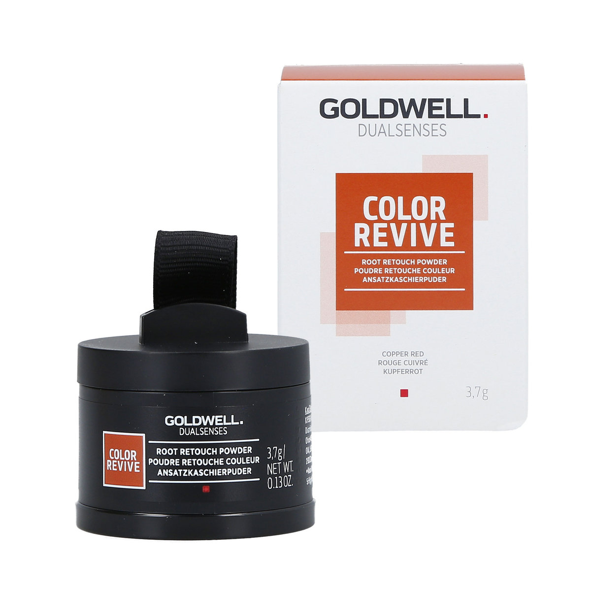 Goldwell Dualsenses Color Revive puder koloryzujący do włosów farbowanych i po balejażu Copper Red 3,7 g