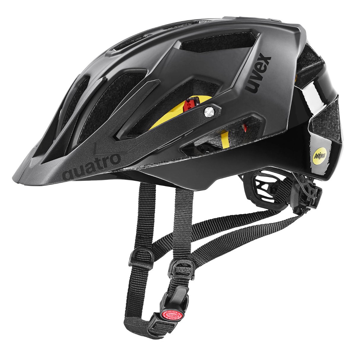 UVEX Quatro CC MIPS Helmet, all black 52-57cm 2021 Kaski MTB S4106100315