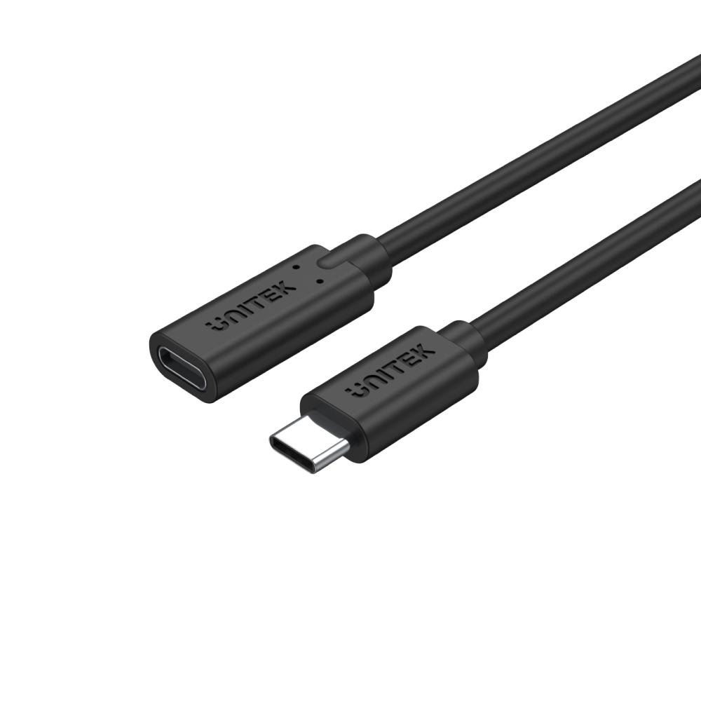 Unitek C14086BK Przedłużacz USB-C 50cm 10Gbps