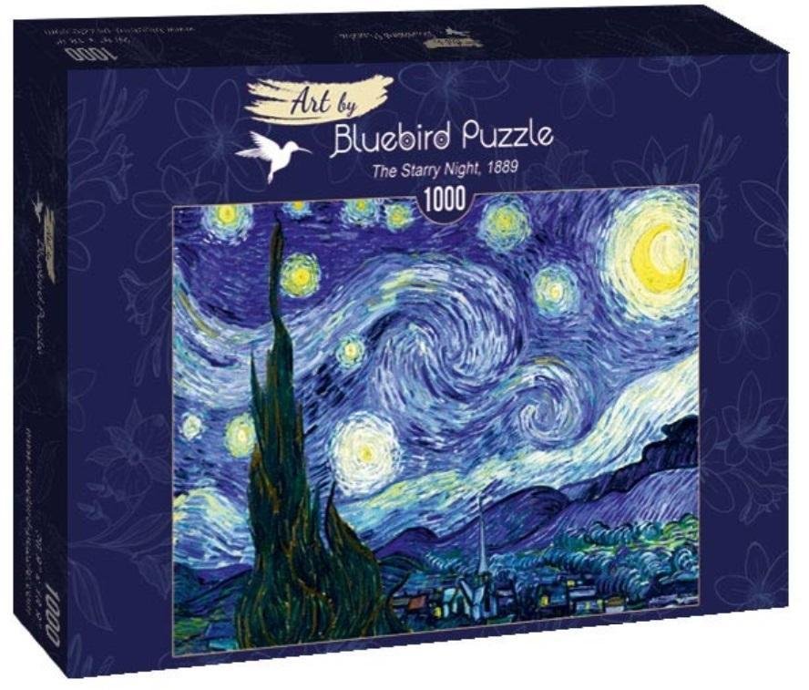 Bluebird Puzzle 1000 elementów. Gwiaździsta noc nad Ronem, Vincent van Gogh