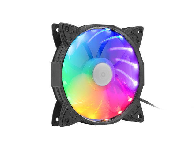 Natec GENESIS Wentylator GENESIS Hydrion 130 Rainbow LED