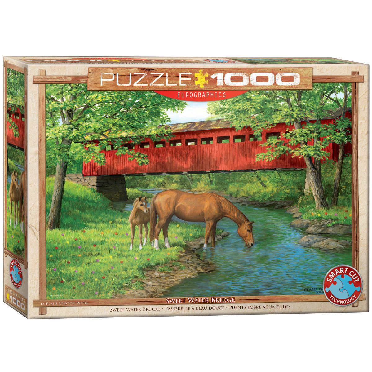EuroGraphics Eurographics 6000-0834 puzzle, wielokolorowe