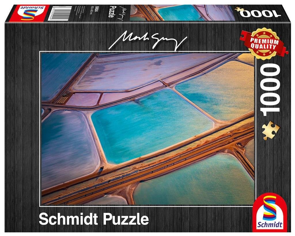 Schmidt Puzzle PQ 1000 Mark Gray Pastelowa mozaika G3 -
