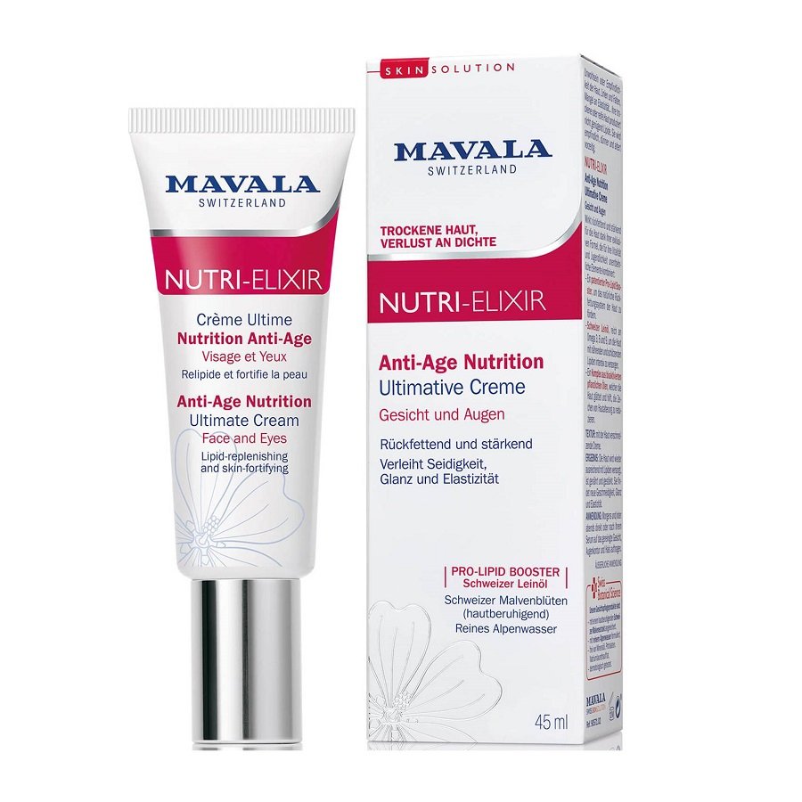 Фото - Крем і лосьйон Elixir MAVALA NUTRI- Anti-Age Nutrition Ultimate Cream 45ml 