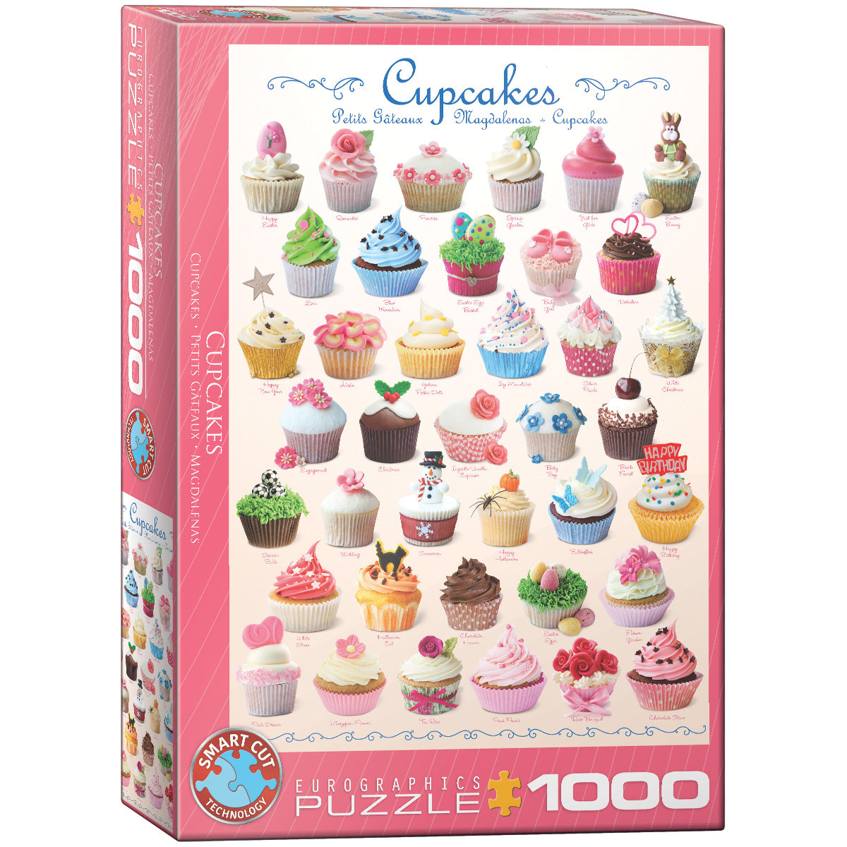 Eurographics Puzzle 1000 Babeczki 6000-0409